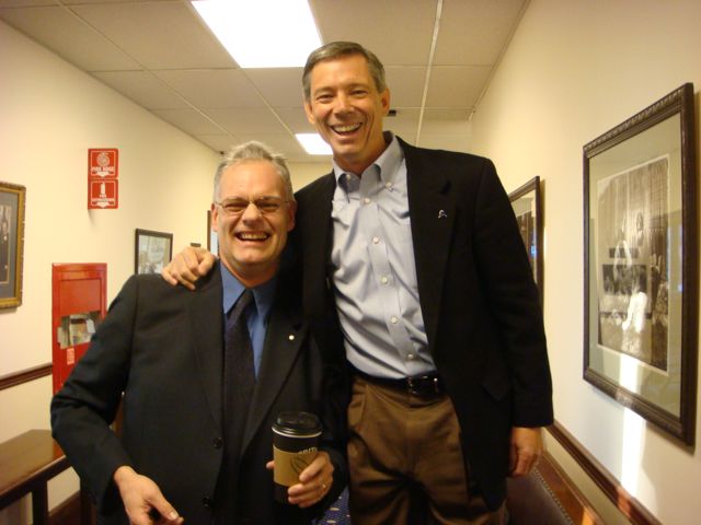 John Binkley and I